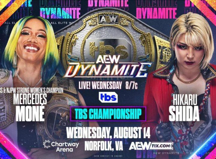 All Elite Wrestling amplía la cartelera del episodio de AEW Dynamite del 14 de agosto