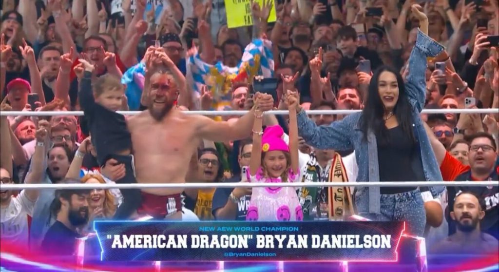 Bryan Danielson gana el Campeonato Mundial de AEW en All In 2024