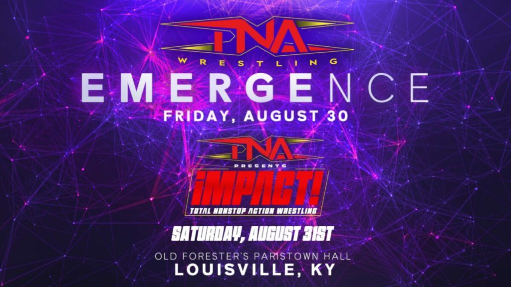 Cartelera TNA Emergence 2024 actualizada