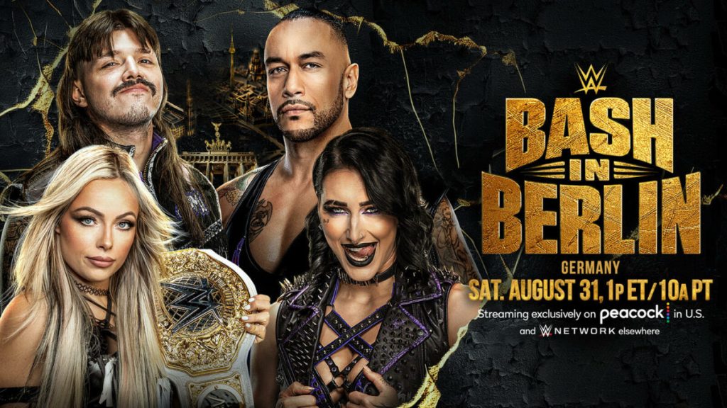 Damian Priest y Rhea Ripley enfrentarán a Dominik Mysterio y Liv Morgan en WWE Bash in Berlin