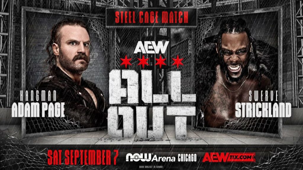 'Hangman' Adam Page y Swerve Strickland se enfrentarán en un 'Steel Cage Match' en AEW All Out 2024