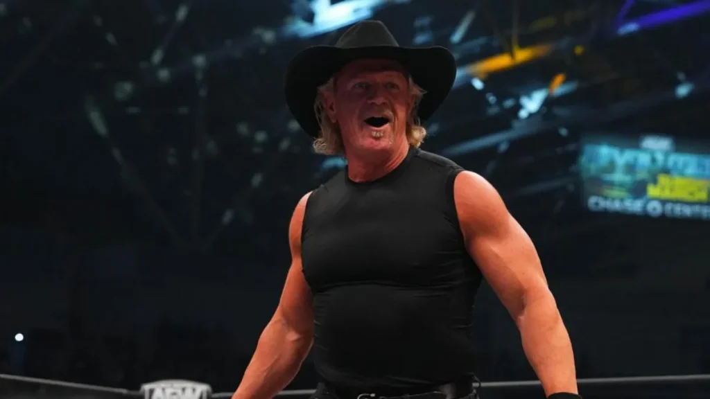 Jeff Jarrett advierte a Swerve Strickland antes de su combate contra Bryan Danielson en AEW All In 2024