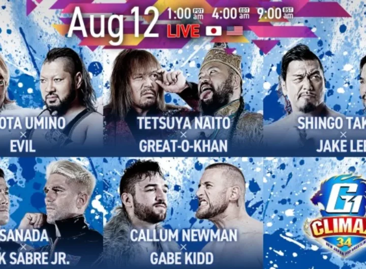 Resultados NJPW G1 Climax 34 (noche 15)