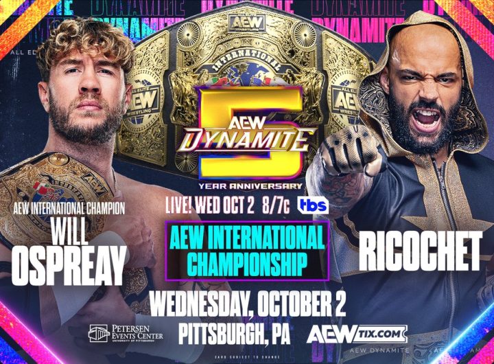 AEW anuncia la cartelera provisional del show de Dynamite del 2 de octubre de 2024