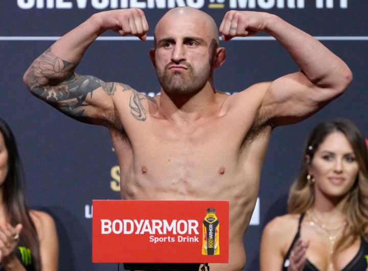 Alexander Volkanovski m, dispuesto a esperar al ganador del duelo entre Ilia Topuria y Max Holloway