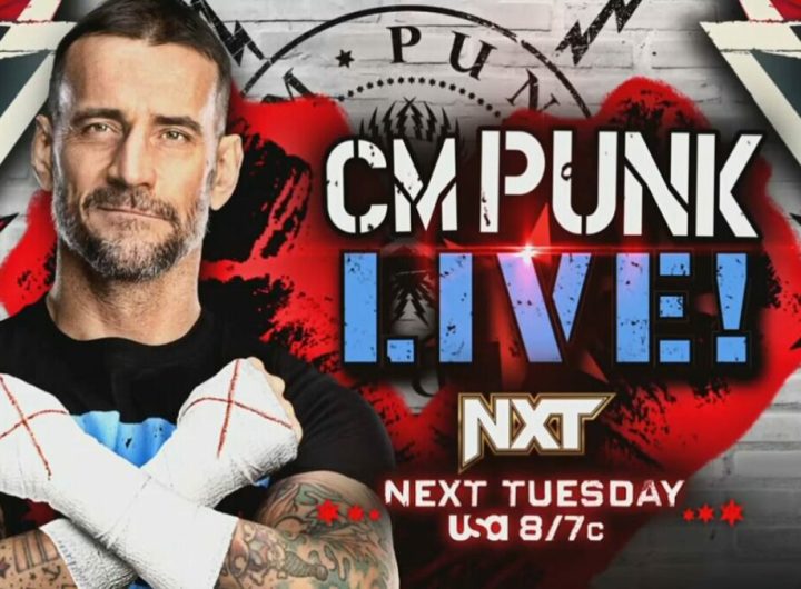 CM Punk realizará un anuncio especial en WWE NXT la próxima semana