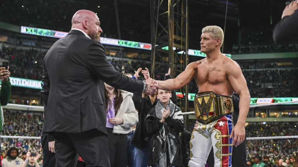 Cody Rhodes elogia a Triple H por su rol creativo en WWE