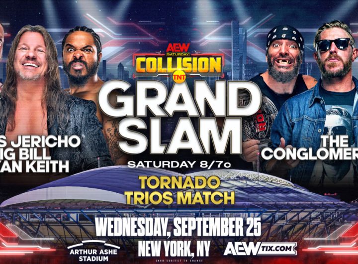 Confirmada la cartelera provisional del episodio de AEW Collision Grand Slam 2024