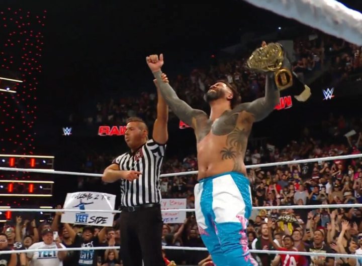 Jey Uso se convierte en el nuevo Campeón Intercontinental en WWE RAW