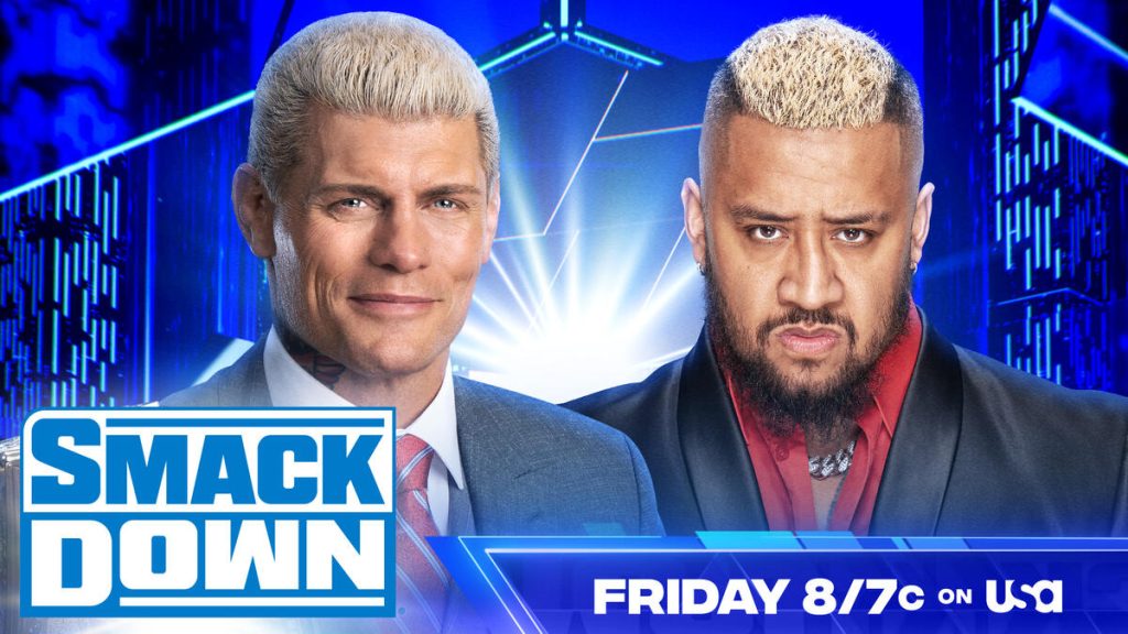 La lucha entre Cody Rhodes y Solo Sikoa por el Campeonato Indiscutido de WWE abrirá SmackDown Season Premiere