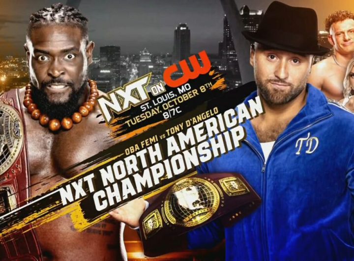 Oba Femi defenderá el Campeonato Norteamericano de NXT ante Tony D’Angelo el 8 de octubre