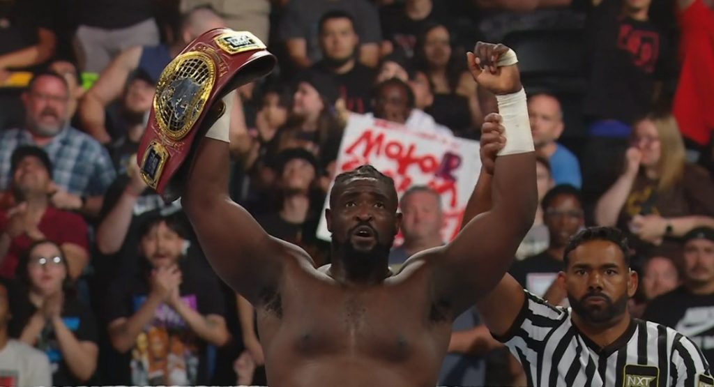 Oba Femi retiene el Campeonato Norteamericano de NXT en No Mercy 2024