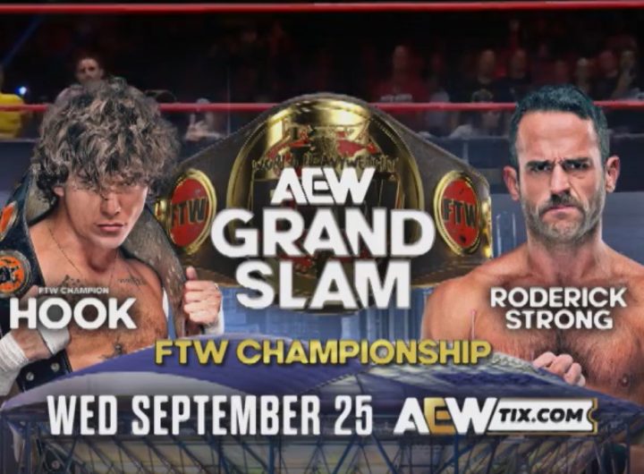 Roderick Strong retará a HOOK por el Campeonato FTW en AEW Grand Slam 2024