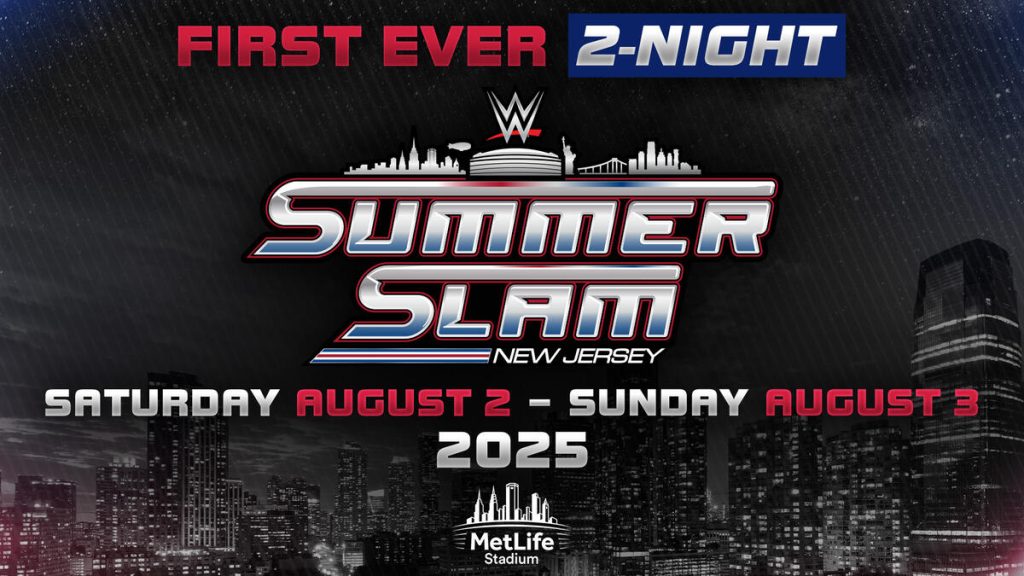 WWE confirma que SummerSlam 2025 será un evento de dos noches