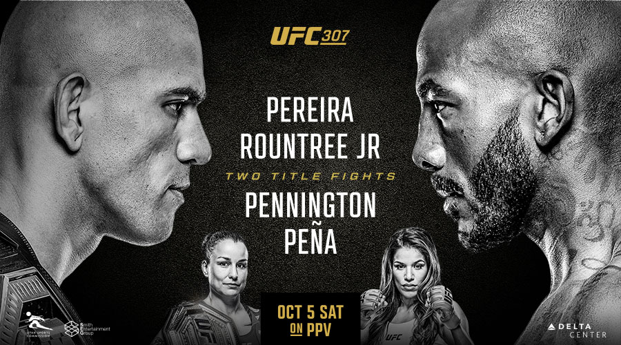 Cartelera UFC 307: Pereira vs. Rountree Jr.