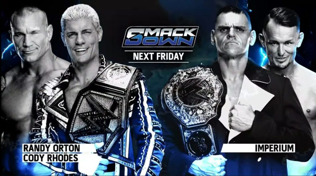 Cartelera WWE SmackDown 1 de noviembre de 2024