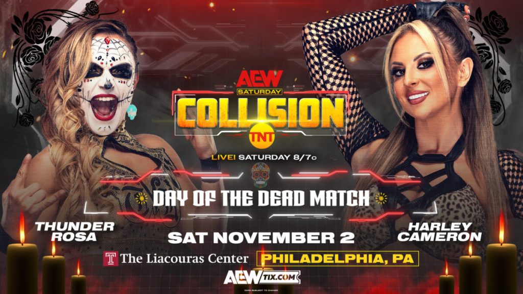 Confirmada la cartelera provisional del episodio de AEW Collision del 2 de noviembre de 2024