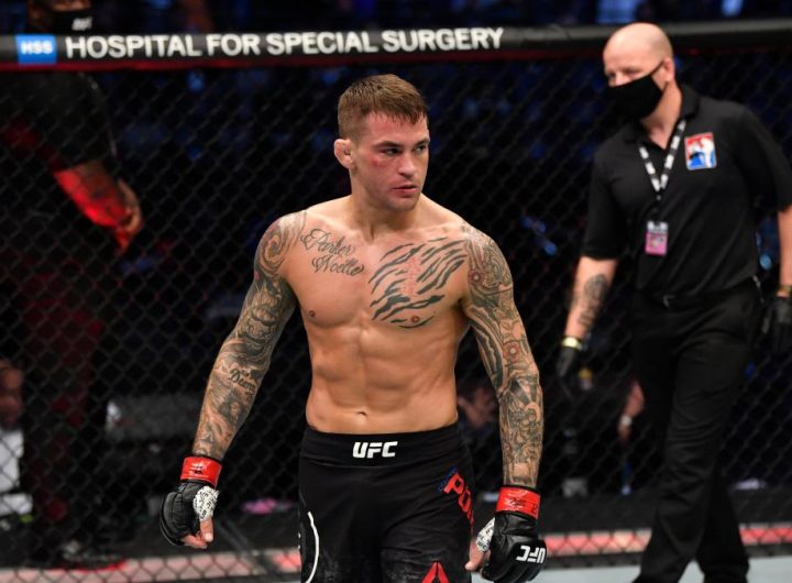 Dustin Poirier pide un combate ante Topuria o Holloway