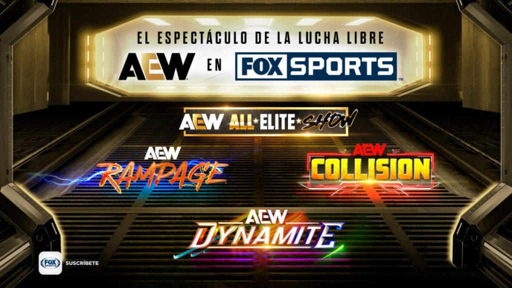 FOX Sports México adquiere los derechos de retransmisión de AEW