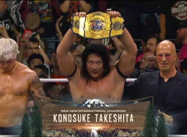 Konosuke Takeshita gana el Campeonato Internacional de AEW en WrestleDream 2024