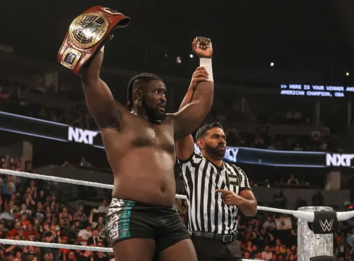 Oba Femi se convierte en el Campeón Norteamericano de NXT más longevo de la historia