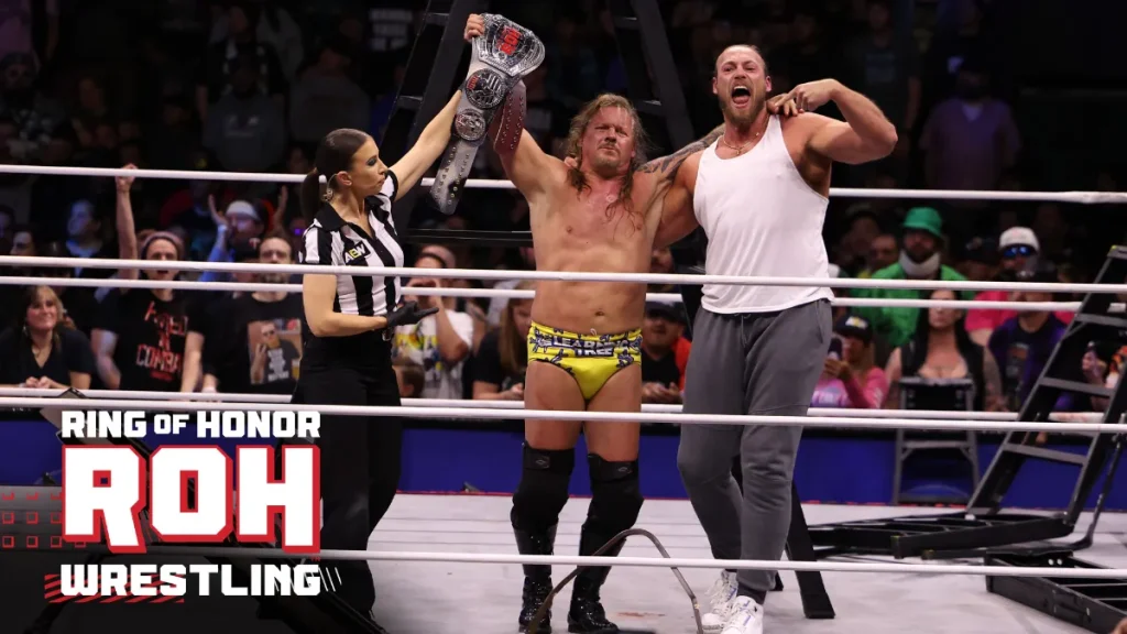 Posible motivo por el que Chris Jericho volvió a ganar el Campeonato Mundial de ROH