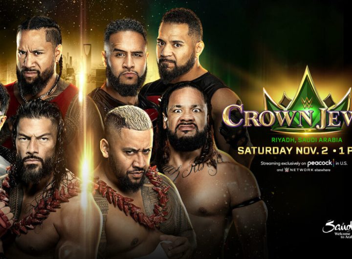 Roman Reigns y The Usos se enfrentarán a Solo Sikoa, Jacob Fatu y Tama Tonga en Crown Jewel 2024