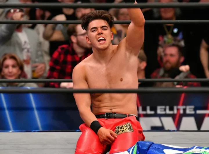 Sammy Guevara sufre una lesión en un combate grabado para ROH antes de AEW Dynamite y es sacado en camilla