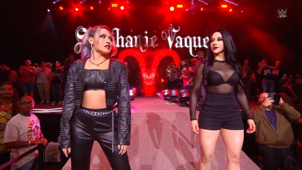 Stephanie Vaquer aparece en WWE NXT para aliarse con Giulia contra Roxanne Perez y Cora Jade