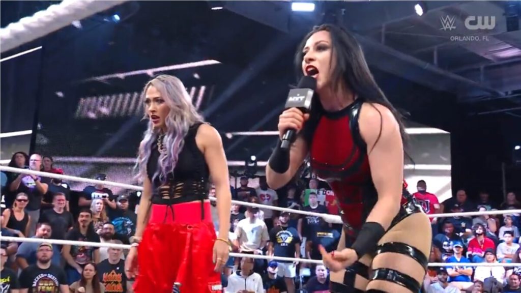 Stephanie Vaquer y Giulia se retan Roxanne Perez y Cora Jade a una lucha en NXT Halloween Havoc 2024