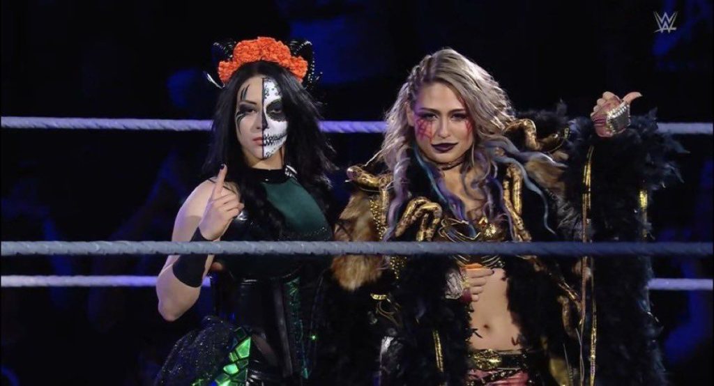 Stephanie Vaquer y Giulia vencen a Roxanne Perez y Cora Jade en NXT Halloween Havoc 2024