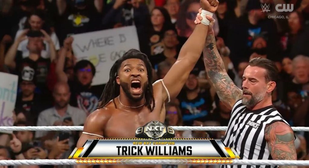 Trick Williams gana por segunda vez el Campeonato de NXT en el estreno en The CW