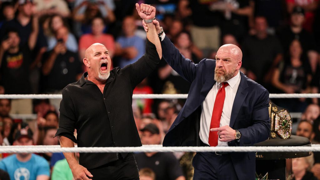 Triple H no descarta que Goldberg tenga un último combate en WWE