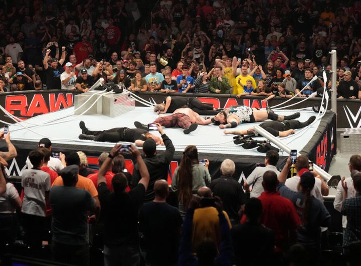 WWE no estaría satisfecha con el resultado del momento de la caída del ring en RAW