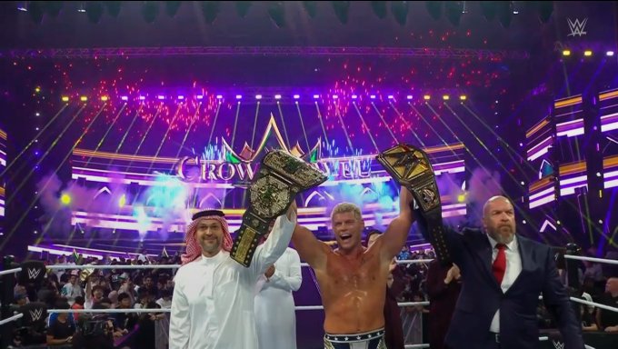 Cody Rhodes gana el Campeonato de Crown Jewel