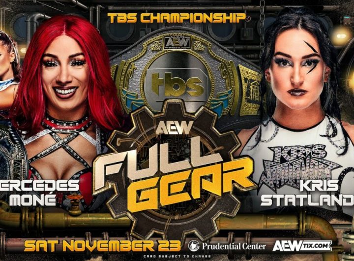 Mercedes Moné defenderá el Campeonato de TBS ante Kris Statlander en AEW Full Gear 2024