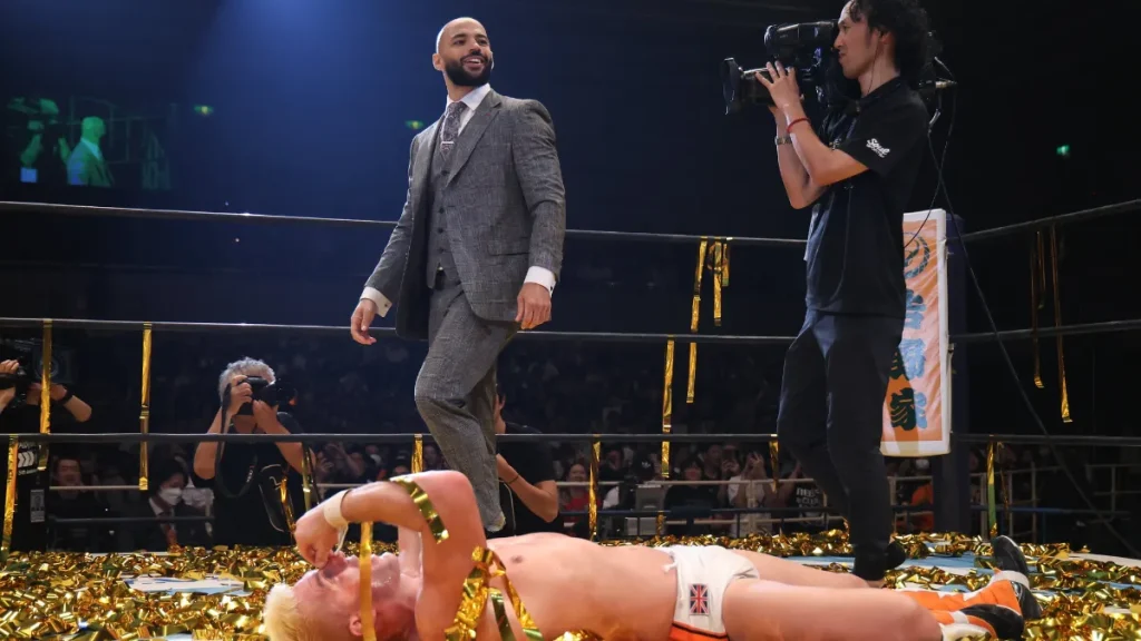 Ricochet regresa a NJPW y reta a Zack Sabre Jr. para luchar en Wrestle Dynasty