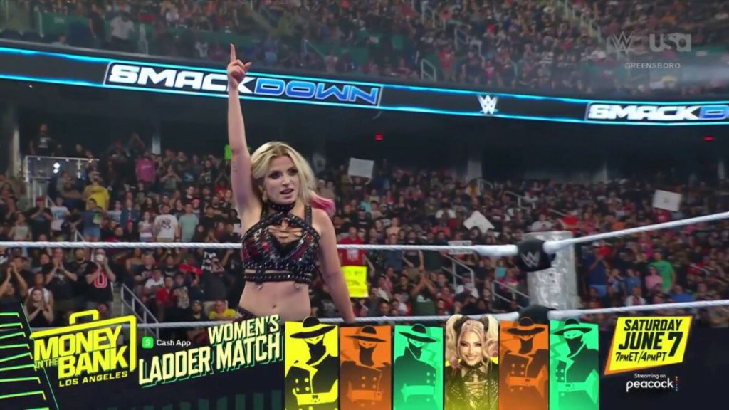 Alexa Bliss, primera clasificada al Money in the Bank femenino 2025