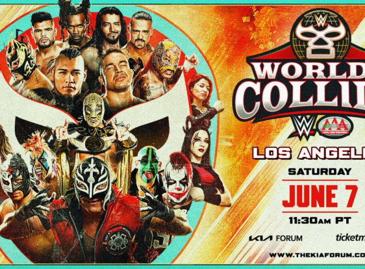 Cartelera WWE x AAA Worlds Collide 2025 actualizada
