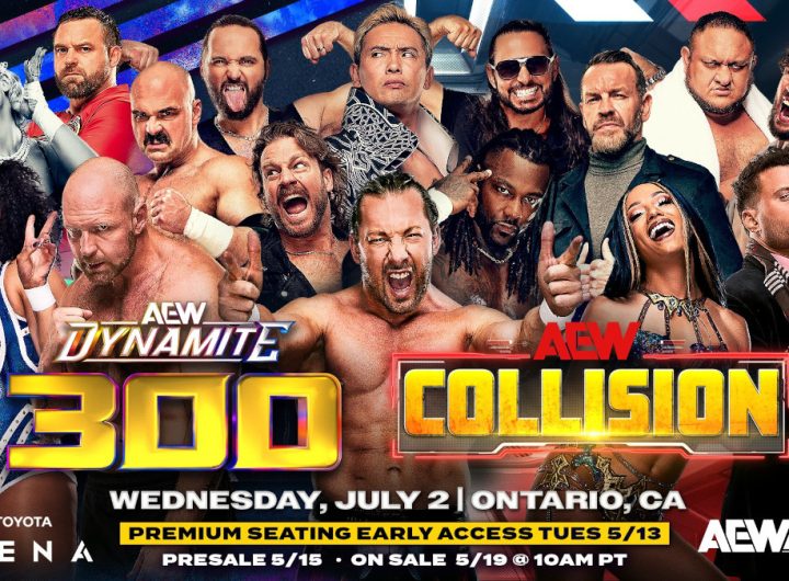El estado de California albergará el episodio 300 de AEW Dynamite