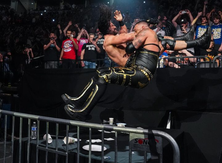 Estado de Drew McIntyre tras el 'spot' que realizó con Damian Priest en WWE Backlash 2025