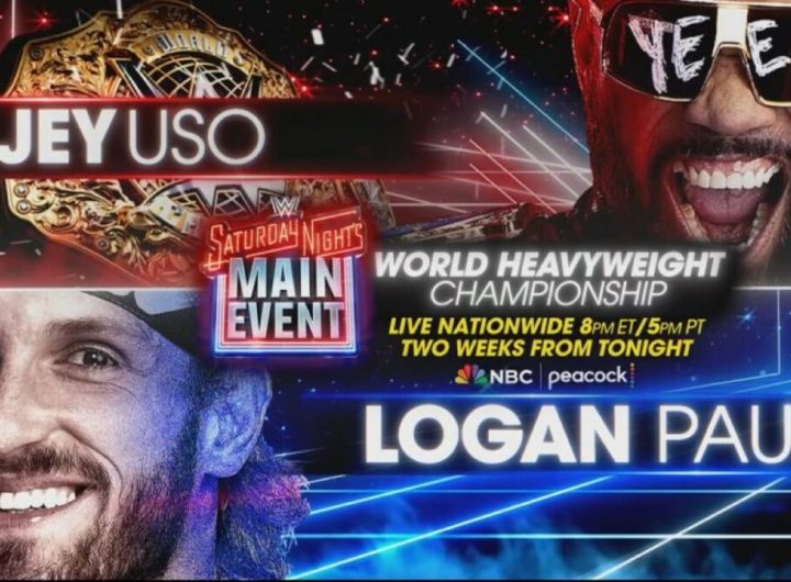 Jey Uso defenderá el Campeonato Mundial Peso Pesado contra Logan Paul en Satursday Night Main Event