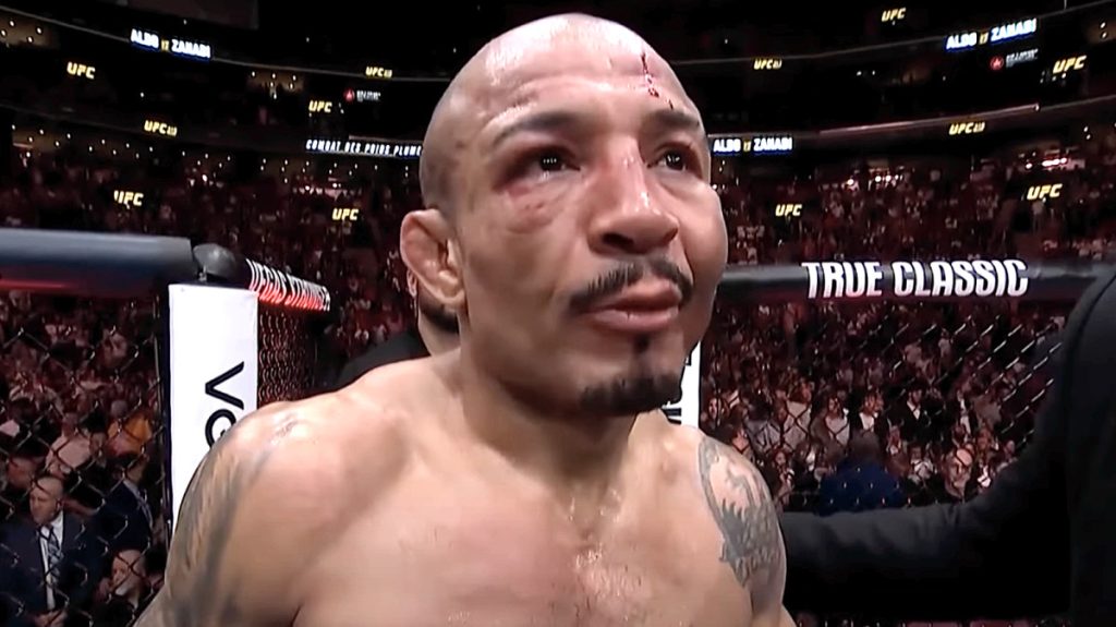 Jose Aldo se retira tras su derrota en UFC 315