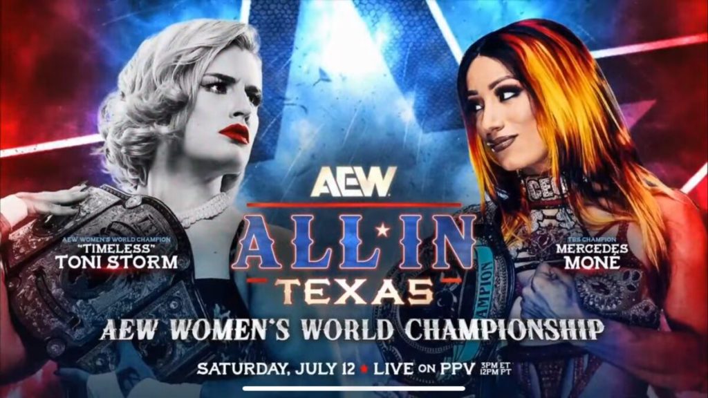 Mercedes Moné gana el Owen Hart Foundation Tournament femenino y retará a Toni Storm en AEW All In: Texas