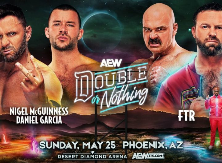 Nigel McGuinness y Daniel Garcia lucharán ante FTR en AEW Double or Nothing 2025