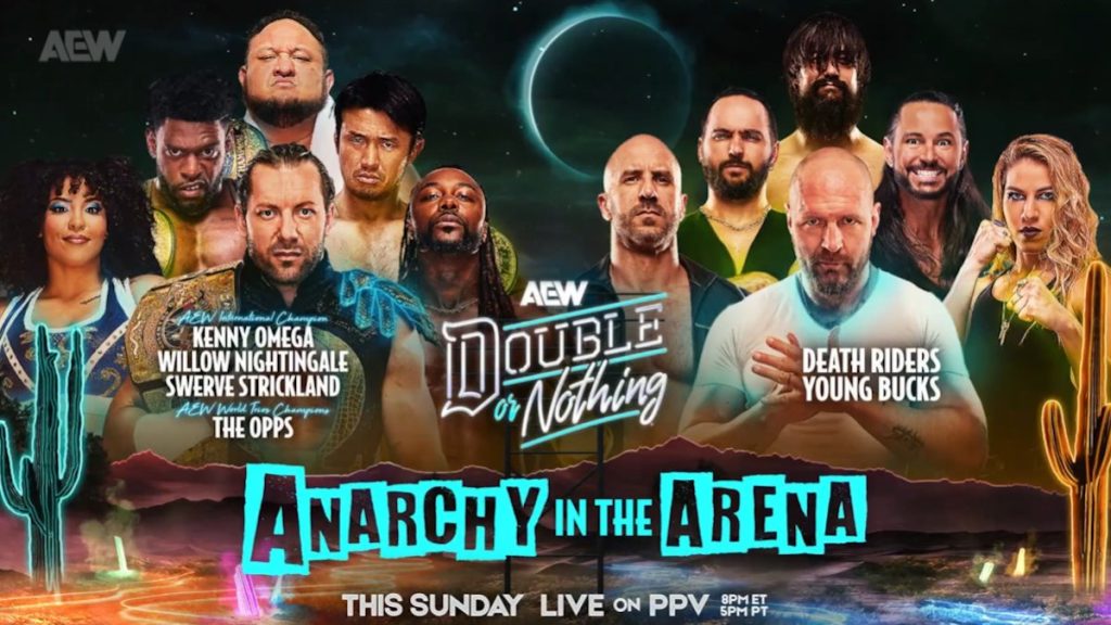 Participantes del ‘Anarchy in the Arena’ de AEW Double or Nothing 2025