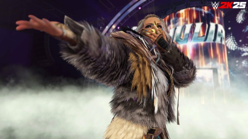 Primer vistazo a la entrada de Giulia en WWE 2K25