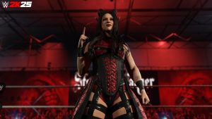 Primer vistazo a la entrada de Stephanie Vaquer en WWE 2K25