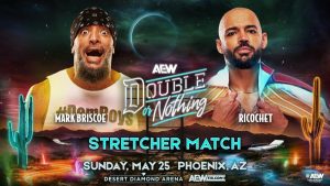 Ricochet se enfrentará a Mark Briscoe en un ‘Stretcher Match’ en AEW Double or Nothing 2025