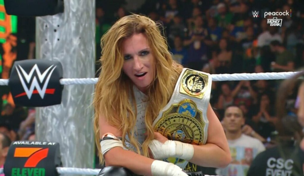Becky Lynch gana el Campeonato Intercontinental Femenino en Money in the Bank 2025